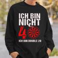 40 Geburtstag Geschenk-Idee Mann Lustiger Dart Spruch Darts Sweatshirt Geschenke für Ihn