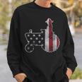 4Th Of July American Flag Tractor Usa Independence Day Sweatshirt Gifts for Him