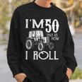 50Th Birthday Tractor Farmer Rancher 50 Years Old Sweatshirt Gifts for Him