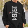 58 Jahre 58Th Geburtstag Original 1964 Black S Sweatshirt Geschenke für Ihn