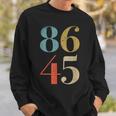 86 45 Vintage Classic Style President Sweatshirt Gifts for Him