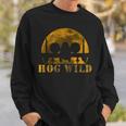 A10 Warthog Hog Wild Silhouette Military AviationSweatshirt Gifts for Him