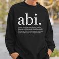 Abi Bruder Lügat Abi Bruder S Sweatshirt Geschenke für Ihn