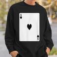 Ace Of Hearts Sweatshirt Gifts for Him