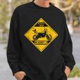 Africa Twin Crossing Sweatshirt für Motorradfans, Schwarzes Design Geschenke für Ihn