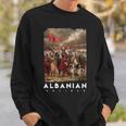 Albanian Warrior Sweatshirt Geschenke für Ihn