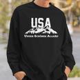 Allgäu Usa Unser Schöne Allgäu Mountain Hiking Alps Sweatshirt Geschenke für Ihn