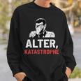 “Alter Katastrophe” Vintage Retro Sweatshirt Geschenke für Ihn