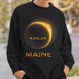 America Total Solar Eclipse 2024 Maine 04 08 24 Usa Sweatshirt Gifts for Him