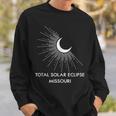 America Totality 040824 Total Solar Eclipse 2024 Missouri Sweatshirt Gifts for Him