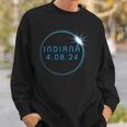 America Totality 2024 Indiana Total Solar Eclipse Chaser Sweatshirt Gifts for Him