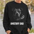 Amstaff Dad Sweatshirt Geschenke für Ihn