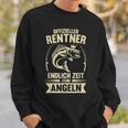 Angler Rentner Endlich Zeit Zum Fngelen Retirement S Sweatshirt Geschenke für Ihn