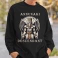Annunaki Descendant Alien God Ancient Sumerian Mythology Sweatshirt Gifts for Him