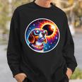 April 2024 Solar Eclipse Dog Wearing Solar Eclipse Glasses Sweatshirt Gifts for Him