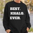 Arabic Uncle Best Khalo Uncle Ever Sweatshirt Gifts for Him