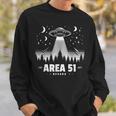 Area 51 Nevada Ufo Alien Storm Area 51 Sweatshirt Gifts for Him