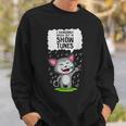 Theater Broadway Cat I Show Tunes Musical Sweatshirt Gifts for Him
