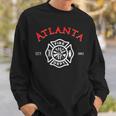 Atlanta Georgia Fire Rescue Department Firefighters Sweatshirt Gifts for Him