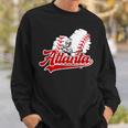 Atlanta Strong Cute Heart Souvenir Im Proud Of Atlanta Sweatshirt Gifts for Him