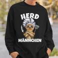 'Aus Meerkat Wird Herdmännchen Wortspiel Cooking Outfit Black Sweatshirt Geschenke für Ihn