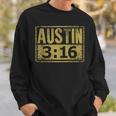 Austin 3 16 Classic American Distressed Vintage Sweatshirt Gifts for Him