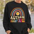 Autism Awareness Acceptance Special Education Teacher Sweatshirt Gifts for Him