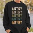 Autry Personalized Reunion Matching Family Name Sweatshirt Gifts for Him
