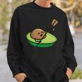 Avokanu Canoe Canoe Avocado Kayak Paddle Sweatshirt Geschenke für Ihn