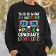 What An Awesome Pre-K Looks Like 2024 Graduation Sweatshirt Gifts for Him