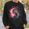 Axolotl Yin Yang Zen Mantra Sweatshirt Geschenke für Ihn