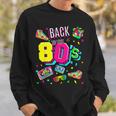 Back To 80'S 1980S Vintage Retro Eighties Costume Party Sweatshirt Gifts for Him