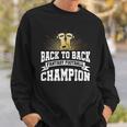 Back To Back Fantasy Football Champion League For Men Sweatshirt Gifts for Him