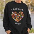 I Bake People Happy Pastry Chef Cake And Pie Baker Sweatshirt Gifts for Him