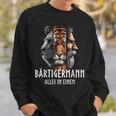 Bärtigermann Alles In Einem Bär Tigeriking Man Sweatshirt Geschenke für Ihn