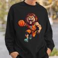 Basketball Lion Sweatshirt Geschenke für Ihn