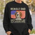 Beagle Dad Happy Fathers Day To My Amazing Daddy Dog Sweatshirt Gifts for Him