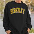 Berkeley Arched Amber Text Sweatshirt Gifts for Him