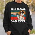 Best Beagle Dad Ever Best Beagle Dogs Dadintage Sweatshirt Geschenke für Ihn