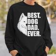 Best Dog Dad Ever Samoyed Cadeau Propriétaires De Chiens Sweater e Cadeaux pour lui