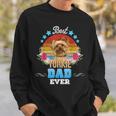 Best Dog Dad Ever Yorkie Floral Retro Father Day Love Mother Sweatshirt Gifts for Him Best Dog Dad Ever Yorkie Floral Retro Father Day Love Mother Sweatshirt Gifts for Him