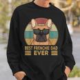 Best Frenchie Dad Ever French Bulldog Dad Sweatshirt Geschenke für Ihn