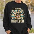 Best Pomeranian Dad Ever Vintage Dog Lover Sweatshirt Geschenke für Ihn