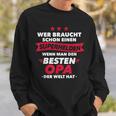 Beste Opa Superheld Sweatshirt, Humorvolles Design für Großväter Geschenke für Ihn