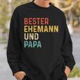 Bester Ehemann Und Papa Der Welt Sweatshirt Geschenke für Ihn