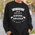 Bester Große Bruder Der Welt Geschenk Big Brother Sweatshirt Geschenke für Ihn