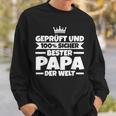 With Bester Papa Der Welt Sweatshirt Geschenke für Ihn