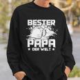 Bester Papa Der Welt Fist Greeting Sweatshirt Geschenke für Ihn