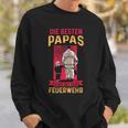 Bester Papa Feuerwehr Best Papa Fire Brigade Sweatshirt Geschenke für Ihn