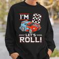 Birthday Boy 8 Eight Race Car 8Th Birthday Racing Car Driver Sweatshirt Gifts for Him